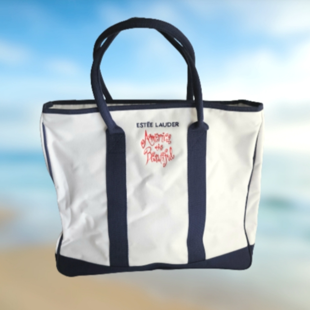 Estee Lauder Canvas Tote Bag